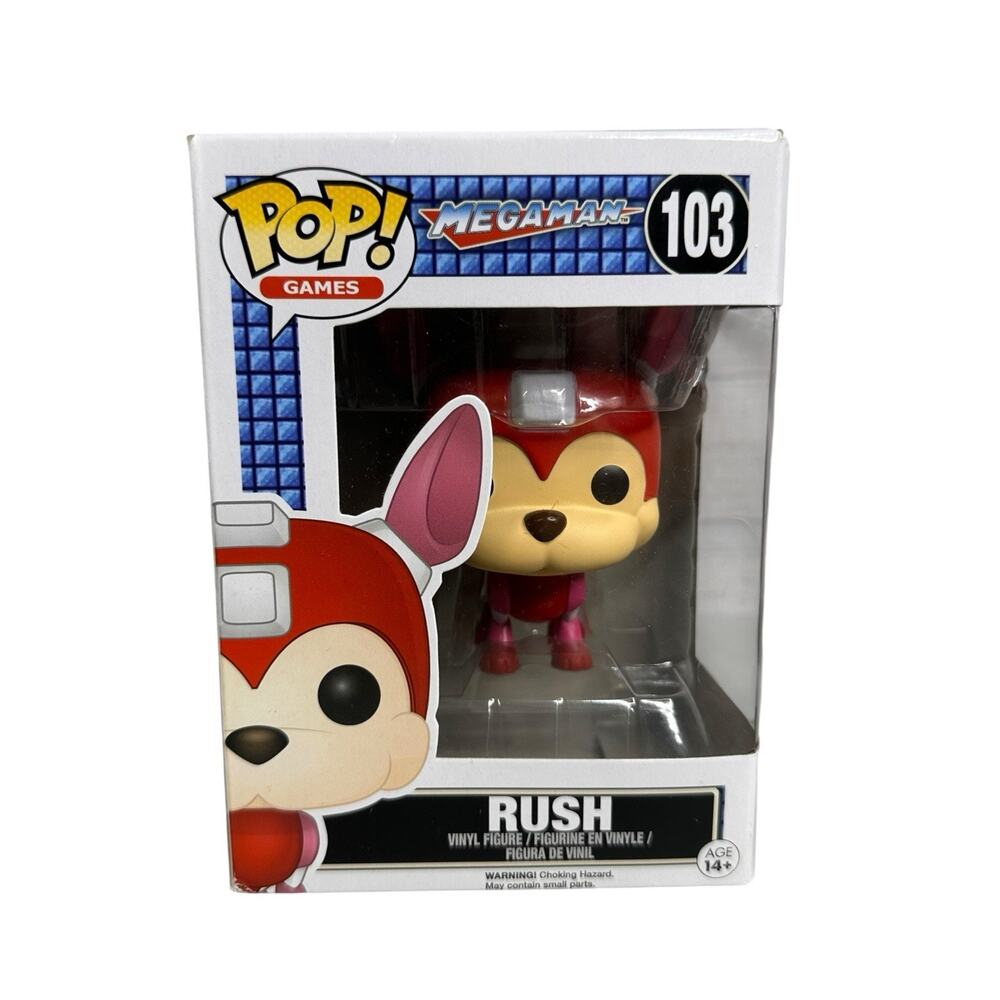 Funko Pop Games Mega Man Rush #103 Vinyl Figure Toy New